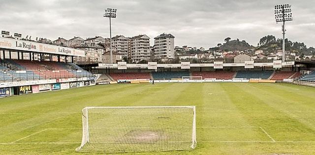 Estadio de O Couto, en Ourense.