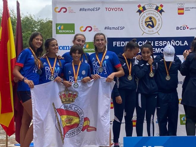 Plata del Club Mediterráneo en el Campeonato de España de yolas.