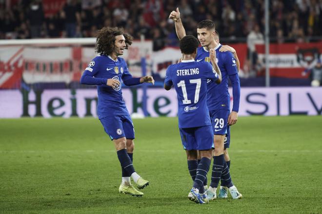 Kai Havertz celebra su gol en el Salzburgo-Chelsea (Foto: Cordon Press).