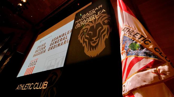 Plano de la Asamblea General de Socios Compromisarios 2022 (Foto: Athletic Club)