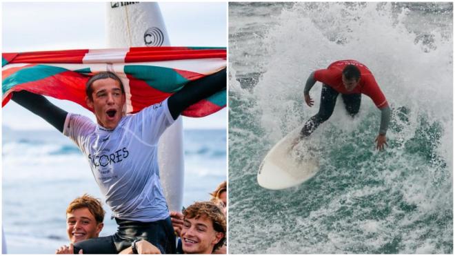 Los surfistas vascos ya compiten bajo su bandera en la WSL.