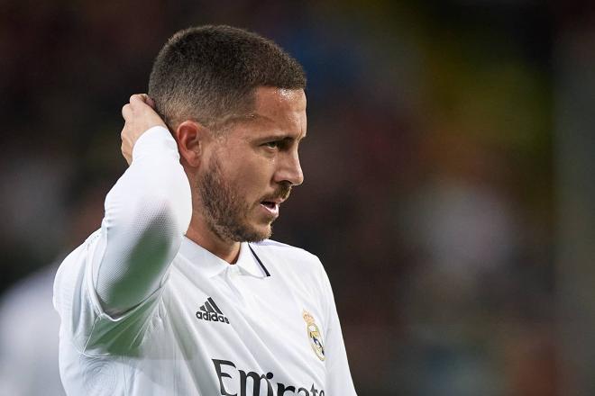 Hazard, en el Shakhtar-Real Madrid bajo las órdenes de Ancelotti (FOTO: Cordón Press).