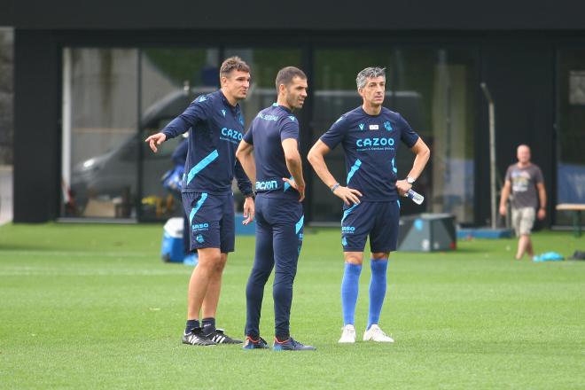 Imanol Alguacil, entrenador de la Real Sociedad (Foto: Giovanni Batista).