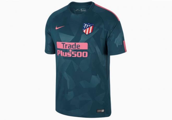 La tercera camiseta del Atlético de Madrid en el curso 17/18.