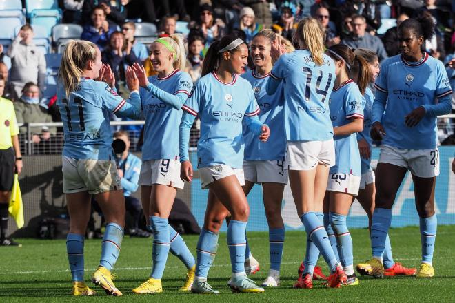 El Manchester City femenino.