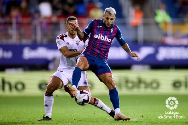 Stoichkov, en el Eibar-Albacete (Foto: LaLiga).