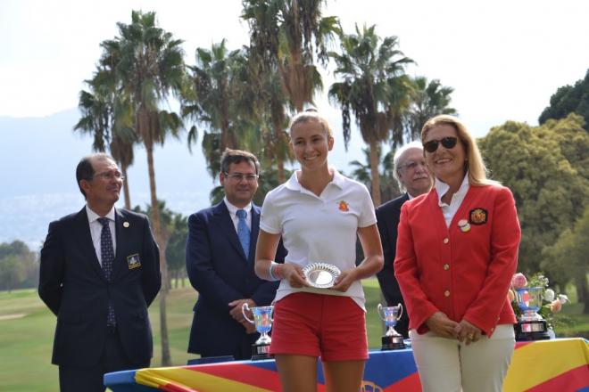 Cuatro valencianas en el Top 10 del Internacional de España de golf