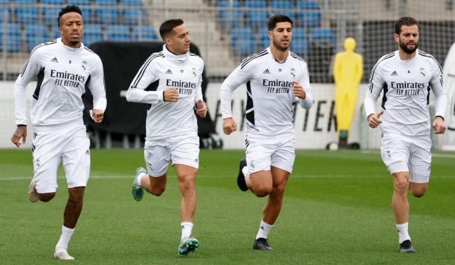 Entrenamiento del Real Madrid (FOTO: @realmadrid).