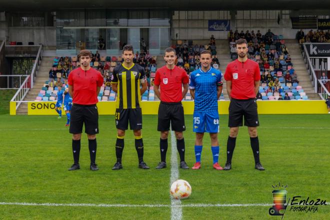 El Barakaldo y el Club Portugalete se miden en Lasesarre (Foto: Enlozu).