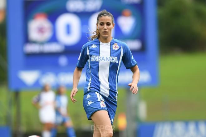 Laura Fernández, jugadora del Dépor Abanca (Foto: RCD)