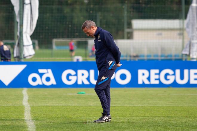 Óscar Cano cumple un mes como entrenador del Deportivo (Foto: RCD)