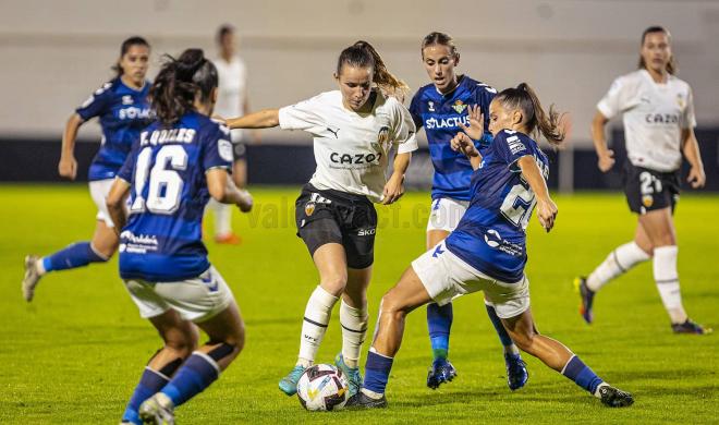 El VCF Femenino gana con contundencia al Real Betis para seguir sumando (Foto: Valencia CF).