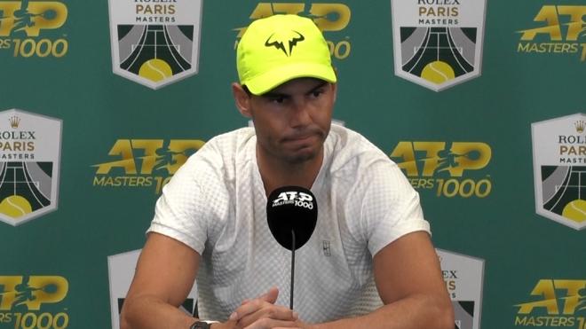 Rafa Nadal juega su primer torneo tras ser padre: “Es duro dejar a tu hijo en casa y no poder ver