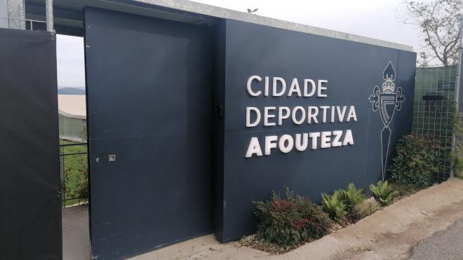 Ciudad deportiva Afouteza, situada en Mos (Foto: Alberto Bravo).