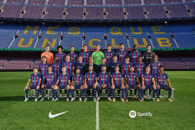 Foto oficial del Barcelona 22/23 (Foto: FCB).