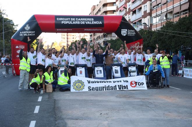 Más de 2.500 runners participan en ‘València por la Seguridad Vial’ del Circuito de Carreras