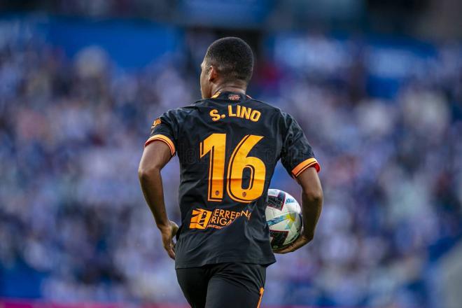 Lino en el Real Sociedad-Valencia (Foto: VCF)