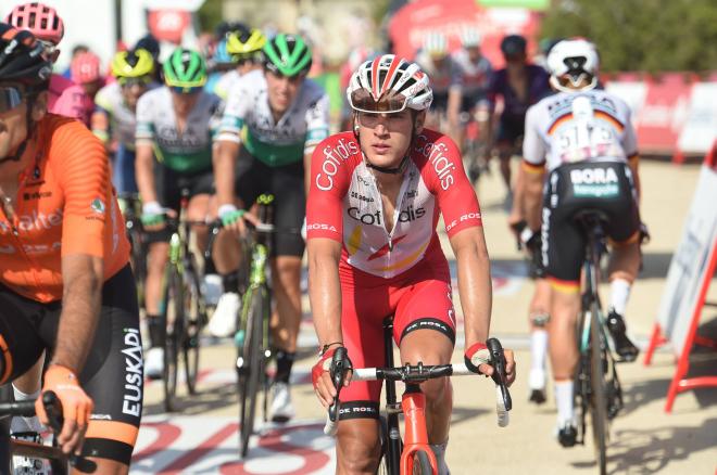 Fernando Barceló con Cofidis en la Vuelta  a España 2021.