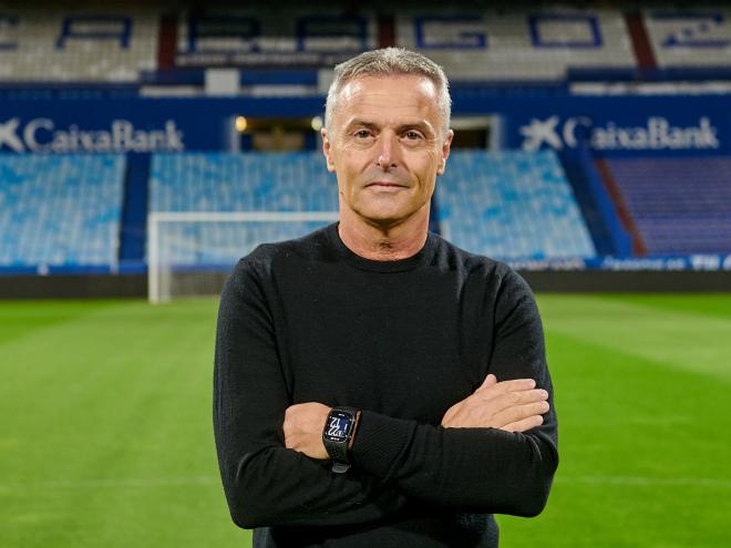 Fran Escribá, nuevo entrenador del Real Zaragoza (Foto: ZGZ).