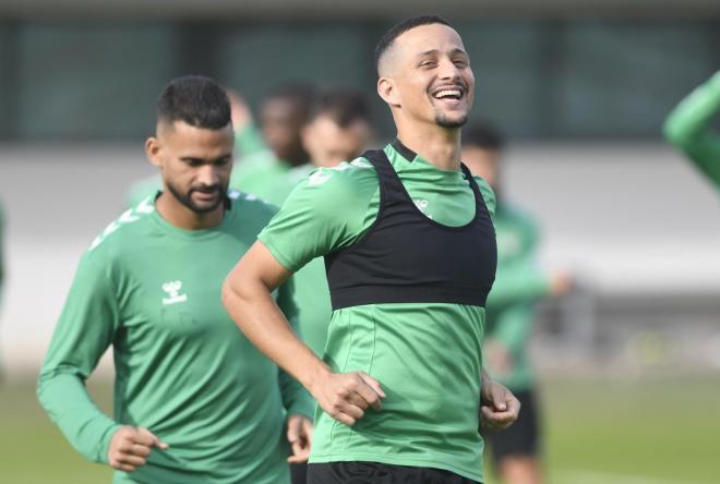 Luiz Felipe, en el entrenamiento (Foto: Kiko Hurtado)