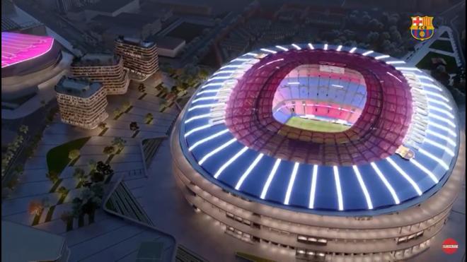 ¿Quieres ver cómo será el nuevo Camp Nou? Aquí te lo mostramos.