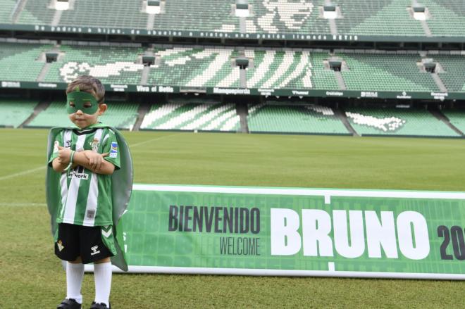 Bruno, el nuevo fichaje estrella de la Fundación del Betis (Foto: Kiko Hurtado).