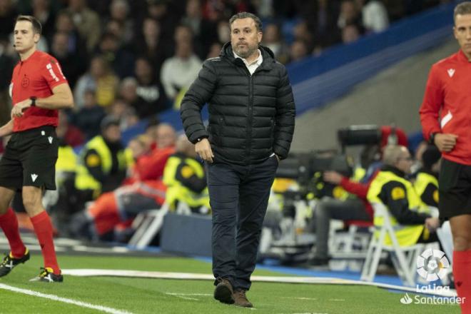 Sergio González, en el Bernabéu (Foto: LaLiga).