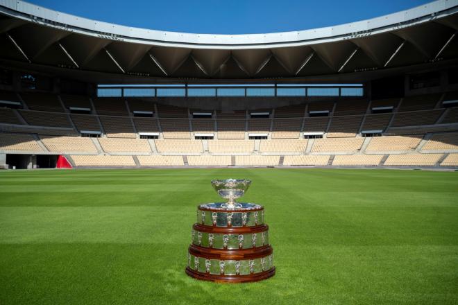 La Ensaladera de la Copa Davis, en La Cartuja en Sevilla.