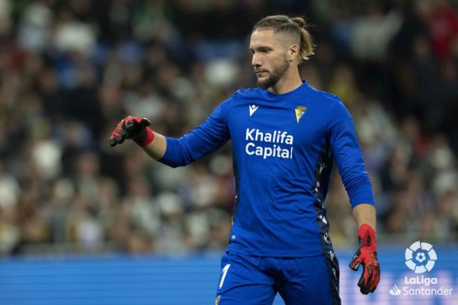 Ledesma, en el Real Madrid-Cádiz (Foto: LaLiga).