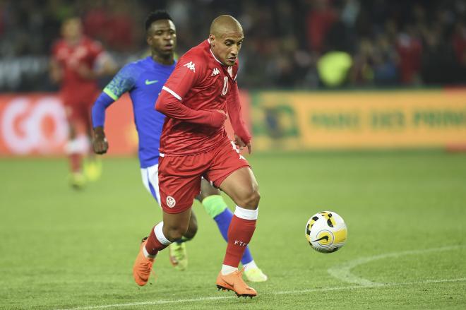 Wabib Khazri, estrella de la selección de Túnez (Foto: Cordon Press).