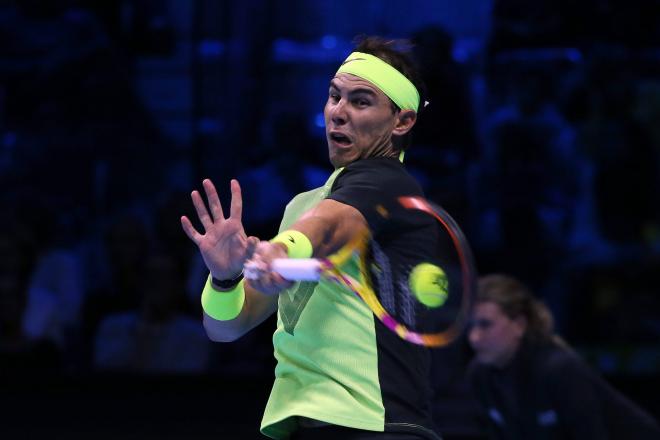 Rafa Nadal, en las Finales ATP de Turín (Foto: Cordon Press).