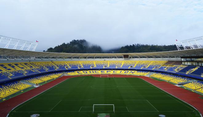 El Estadio Ester Roa Rebolledo de Concepción.