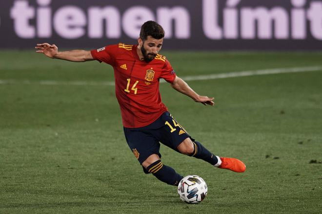 José Luis Gayà, en un partido de la selección española (FOTO: Cordón Press).