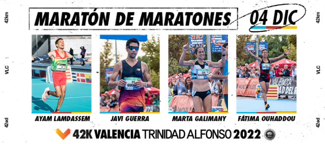 Élite española Maratón Valencia