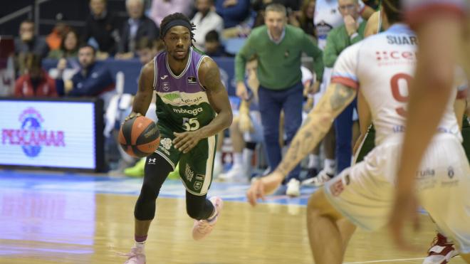 Kendrick Perry, en el partido ante el Obradoiro (Foto: ACB).