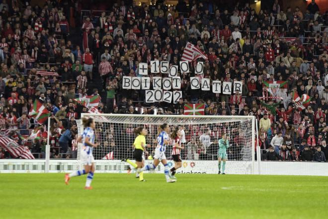 La Real Sociedad ganó 1-3 al Athletic en el derbi vasco de San Mamés (Foto: Giovanni Batista).