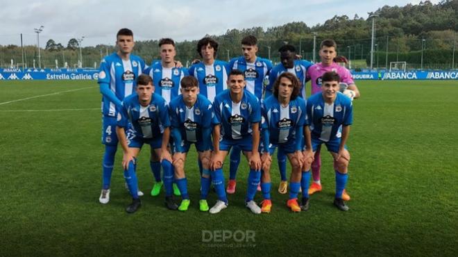 Once del Deportivo Fabril ante el Silva SD (Foto: RCD)