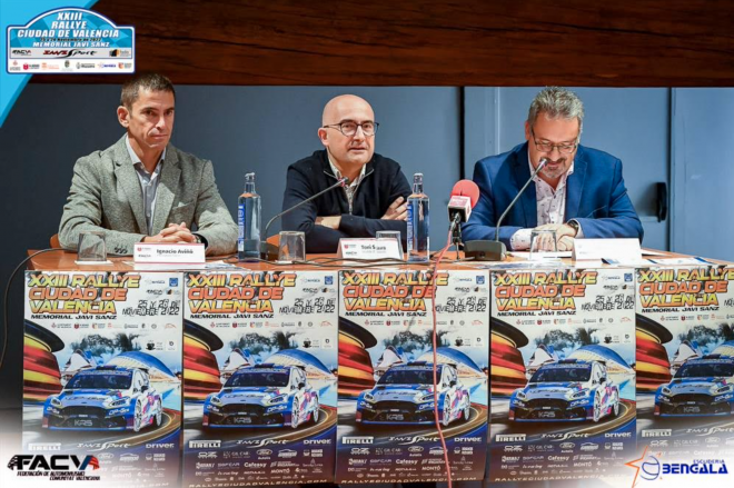 Presentación Oficial del XXIII Rallye Ciudad de Valencia.