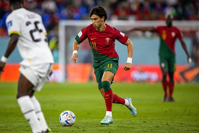 Joao Félix en el partido de Portugal contra Ghana (Foto: Cordon Press).