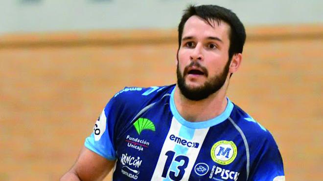 Luis Castro, jugador del Trops Málaga (Foto: Emilio Duarte).