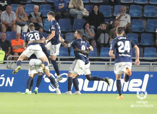 David Costas ante el Tenerife. (Foto: Laliga)