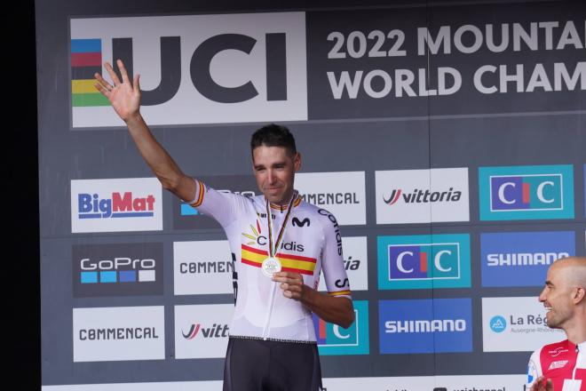 David Valero, ganador de la UCI World Championship 2022 (Foto: Cordon Press)