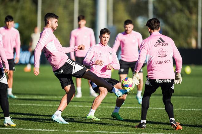 Pablo Durán y Unai Núñez (Foto: RC Celta).