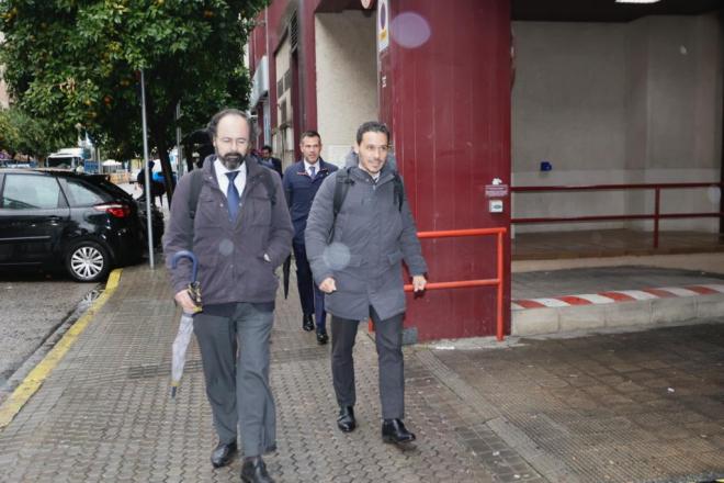 Del Nido Carrasco, en su llegada al juzgado (Foto: Kiko Hurtado).