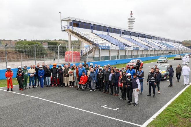 Homenaje a Manuel Pantoja comisario fallecido (Foto: Circuito de Jerez).