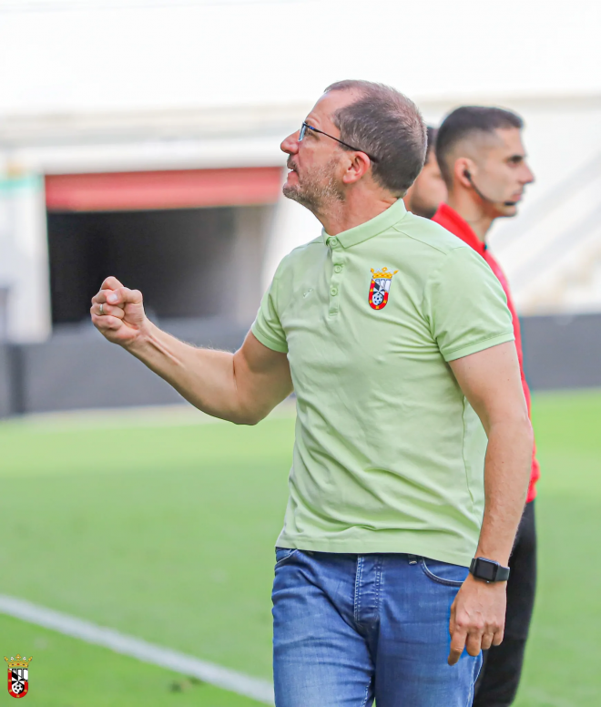 Jose Juan Romero, entrenador del Ceuta (Foto: Ceuta)
