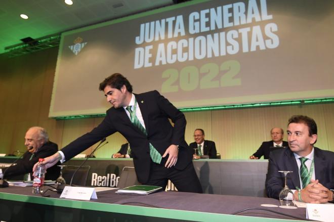 Ángel Haro, en la Junta de Accionistas de 2022 (Foto: Kiko Hurtado)