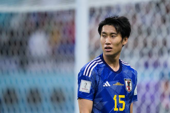 Daichi Kamada, con la selección de Japón en el Mundial de Qatar (Foto: Cordon Press).