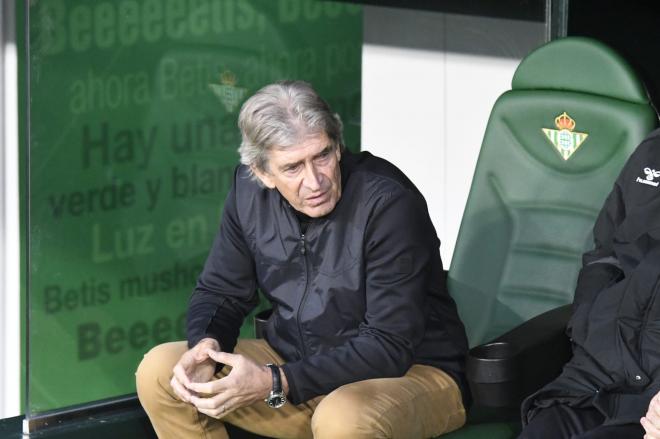 Manuel Pellegrini, entrenador del Betis (Foto: Kiko Hurtado).