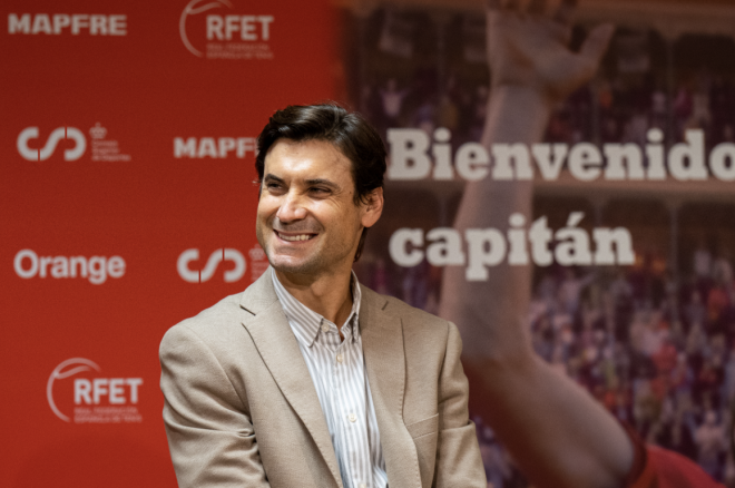 David Ferrer es presentado como nuevo capitán de la Selección Española MAPFRE de Tenis en Copa D